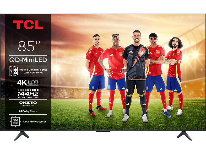 TV Mini LED TCL 85C6K 85" UHD 4K Smart TV con Google TV