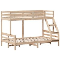 Litera de Madera Maciza de Pino Vidaxl