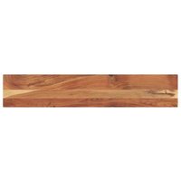Tablero de Mesa Rectangular Madera Maciza Acacia 180x40x3,8 cm Vidaxl