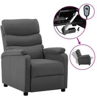 Rogal Sillón Eléctrico Reclinable Cuero Sintético