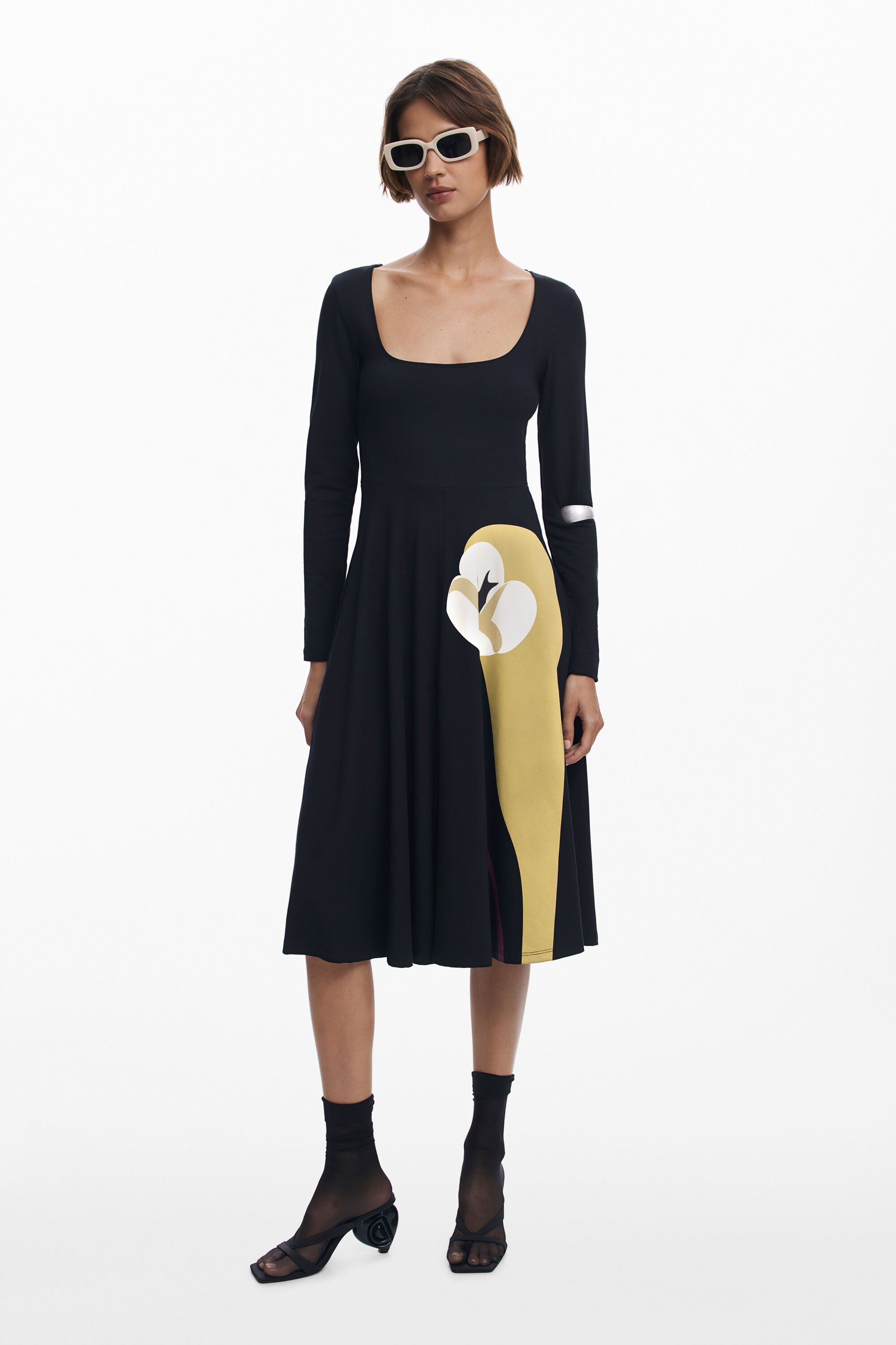 Desigual Vestido evasé lirio fehombre