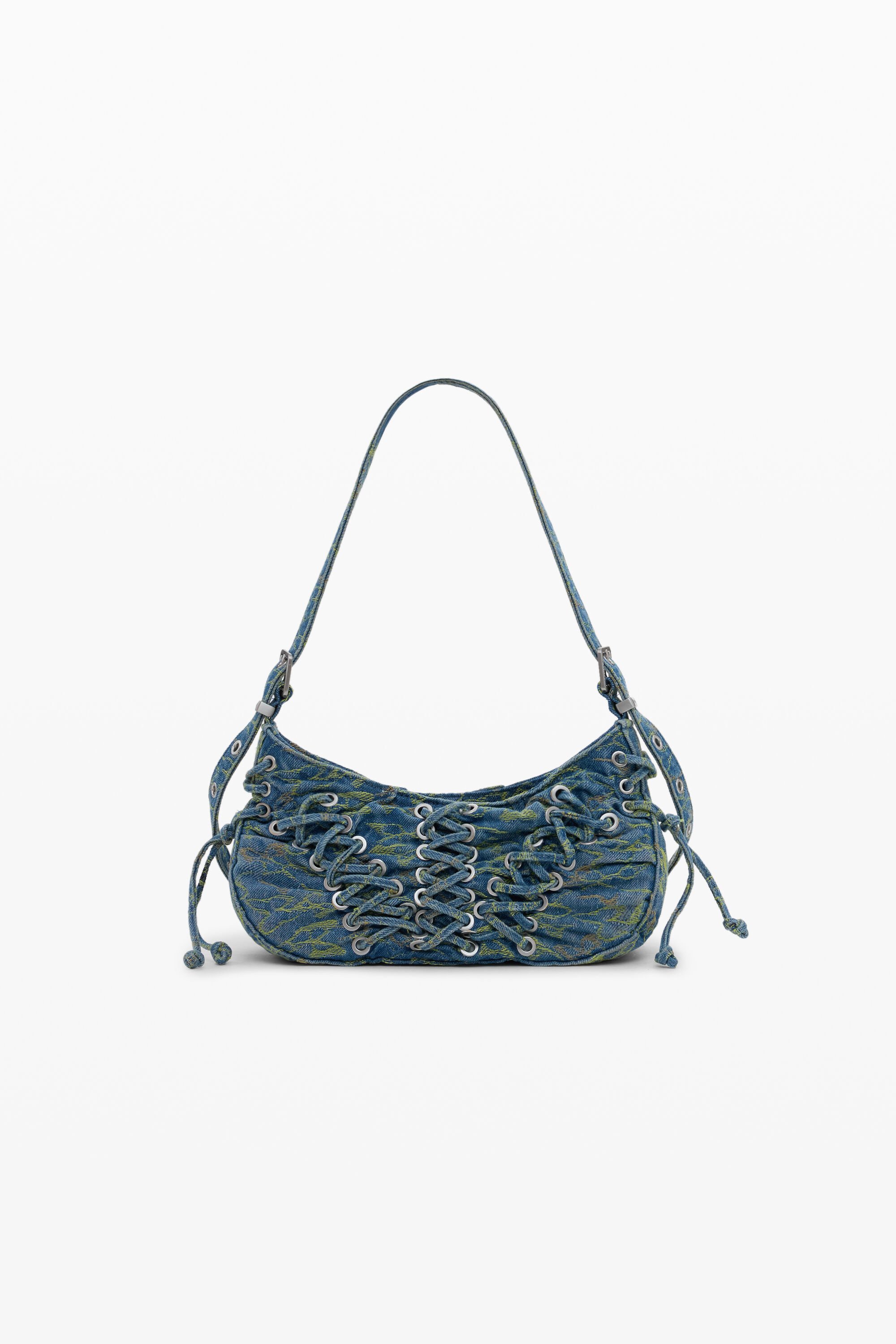 Desigual Bolso Mediano Corsé Denim