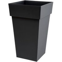 Maceta Cuadrada 39cm Antracita