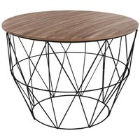 Mesa De Centro Atmosphera 'atomic' Negro 56cm