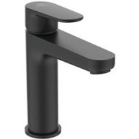Grifo Monomando Lavabo Caño Alto Click Cerafine O Negro Seda