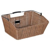 Cesta Trasera Mateo Malla Trenzada 40x30x18 Cm