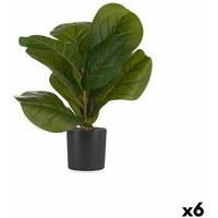 Planta Decorativa Plástico 6 Unidades
