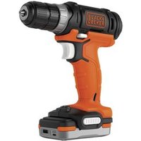 Taladro Atornillador Inalámbrico Black+Decker 12V