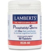Fosfatidilserina 100 Mg + Zinc Lamberts, 60 Tabletas Fosfatidilserina 100 Mg + Zinc Lamberts, 60 Tabletas