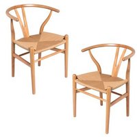 Pack 2 Sillas Wis Madera