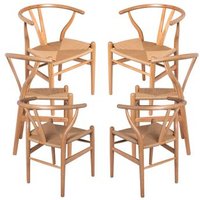 Pack 6 Sillas Wis Madera