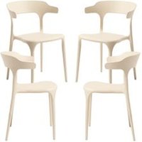 Pack 4 Sillas Teul de Polipropileno