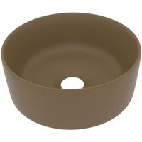 Lavabo Redondo Vidaxl Cerámica 40x15 Cm Lavabo Redondo Vidaxl Cerámica 40x15 Cm