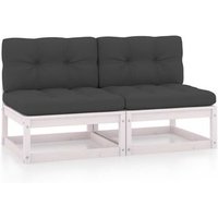 Sofá Modular de Jardín "Vidaxl" - Madera de Pino