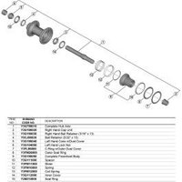 Shimano Buje Trasero FH-M7130-B 157mm