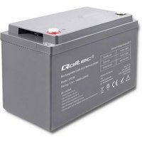 Batería Qoltec AGM 12V 100Ah 1200A Máx