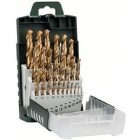 Bosch Set 25 Taladros HSS Titanio 1-13mm