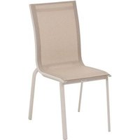 Silla Apilable "axant" Lino Y Arcilla Silla Apilable "axant" Lino Y Arcilla