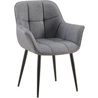 Clp Silla De Comedor Roseville En Tela O Polipiel 58x65x85 cm