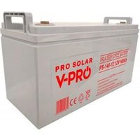 Batería Solar Deep Cycle Vpro 12V 140 Ah VRLA