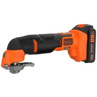 Black & Decker BDCOS18D1K-QW Herramienta Oscilante 18V 2Ah con Maletín Black & Decker BDCOS18D1K-QW Herramienta Oscilante 18V 2Ah con Maletín