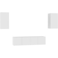 Mueble para TV de 4 piezas