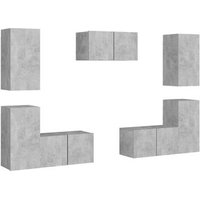 Set de Muebles de Salón 7 Piezas Vidaxl