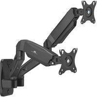 Maclean MC-988 Soporte de Pared Doble para Monitores 17-32''