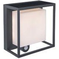 Lutec Curtis Aplique Exterior Solar Pir Led 3w 450lm