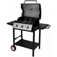 Somagic Barbacoa De Gas De Pie 3 Fuegos 10.500w