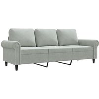 Sofá de 3 plazas, terciopelo, 180 cm – CFW59582