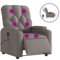 Sillón Reclinable De Masaje Eléctrico con Tela