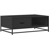 Mesa de Centro de Madera e Ingeniería Metal 90x57x35 cm CFW923094