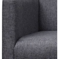 Banco Interior con Cojín Acolchado de Madera de Caucho Cfw65473