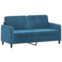 Sofá de 2 Plazas Terciopelo 140 cm