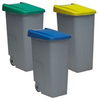 Cubo de Reciclaje Denox con Ruedas