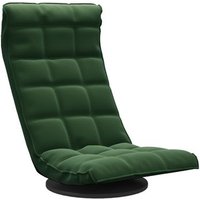 Silla de suelo giratoria de terciopelo Silla de suelo giratoria de terciopelo