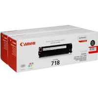 Tóner Canon 718 Negro (2 uds.)
