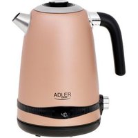 Hervidor de Agua Eléctrico Adler AD1295 con Control de Temperatura, 1.7L, 2200W