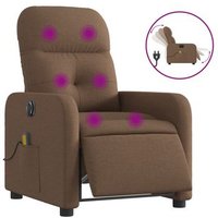 Sillón Reclinable Eléctrico Masaje Tela