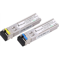 Extralink Módulo SFP+ 10G LC Monomodo 1310nm 10km Paquete de 2