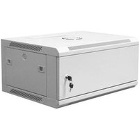 Gabinete de Red para Montaje en Pared 19" 4U 600x450mm con Puerta Sólida