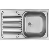 Fregadero de Cocina de Acero Inoxidable con Escurridor