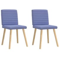 Pack 2 Sillas de Comedor - Silla de Cocina Tela Jeans CFW1118754