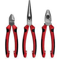 Juego de Alicates Milwaukee 3 piezas (180mm, 160mm, 205mm)