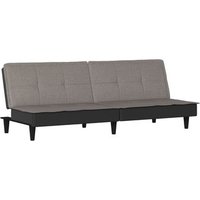 Sofá Cama Convertible Tela Gris