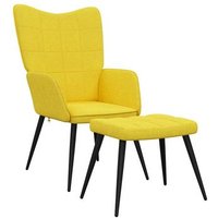 Sillón De Relax Con Reposapiés Tela Sillón De Relax Con Reposapiés Tela