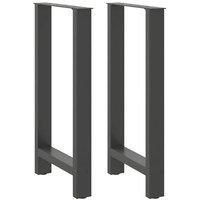 Patas para Mesa de Centro de Acero (2 Unidades) Patas para Mesa de Centro de Acero (2 Unidades)