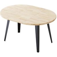 Mesa de Comedor Berge Redonda Extensible Ø100x76 cm Mesa de Comedor Berge Redonda Extensible Ø100x76 cm