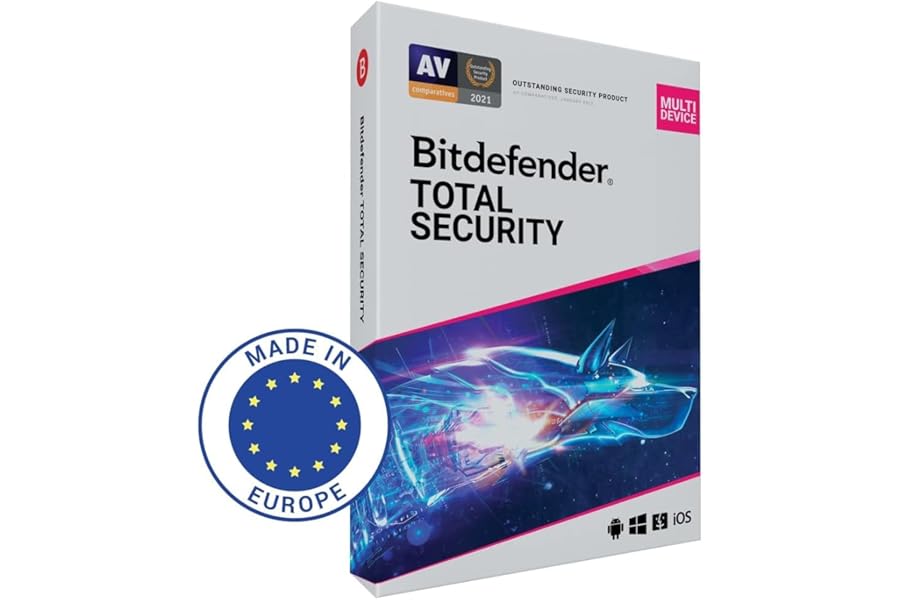 Bitdefender Total Security para 10 dispositivos y 2 años